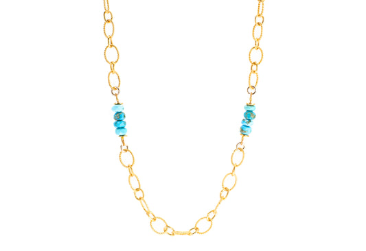 Turquoise Sweater Chain