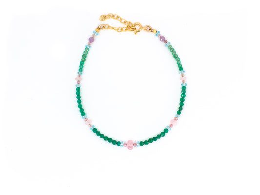 Seven lotus Bud Bracelet