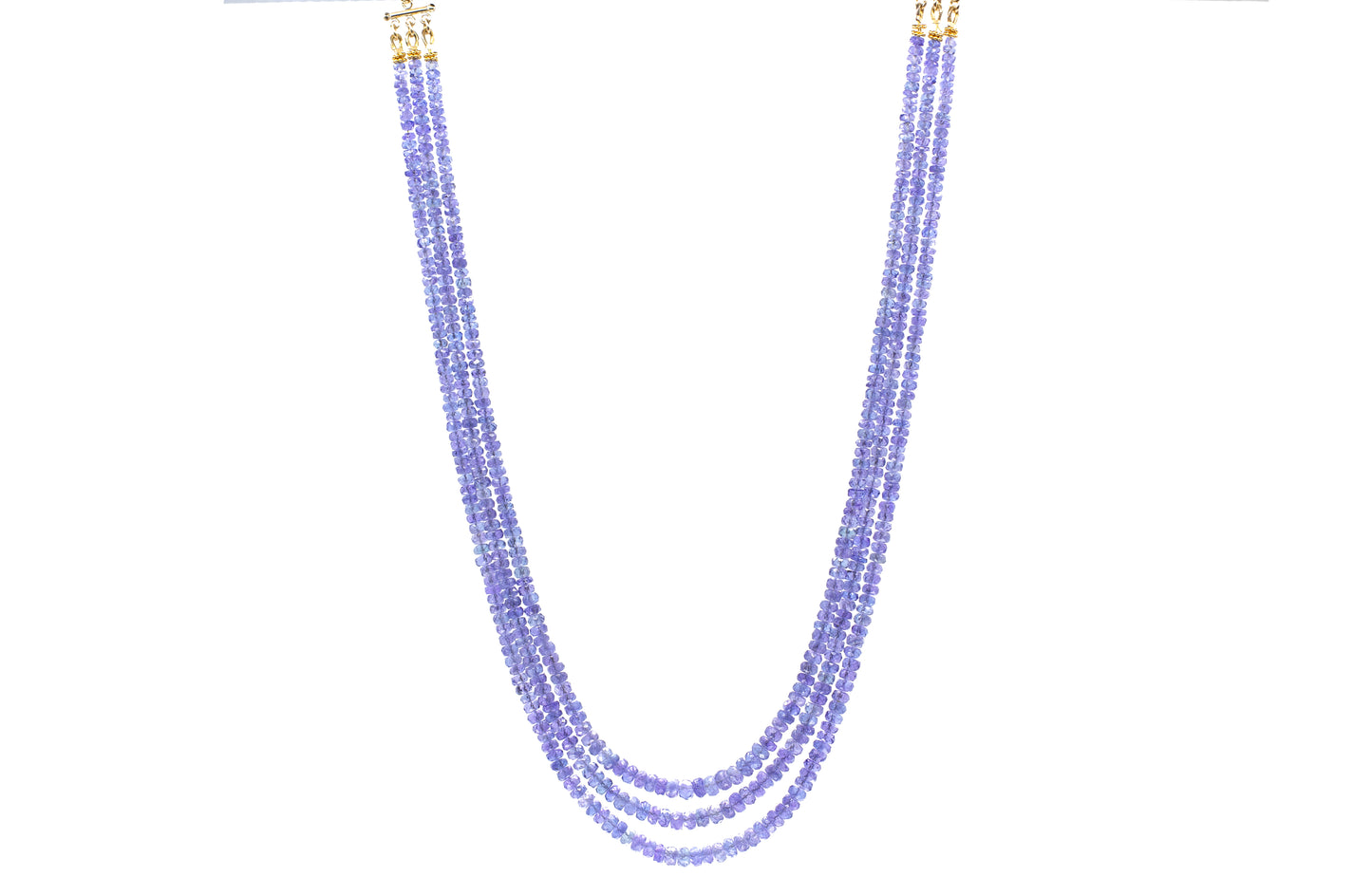 Tanzanite Triple Strand